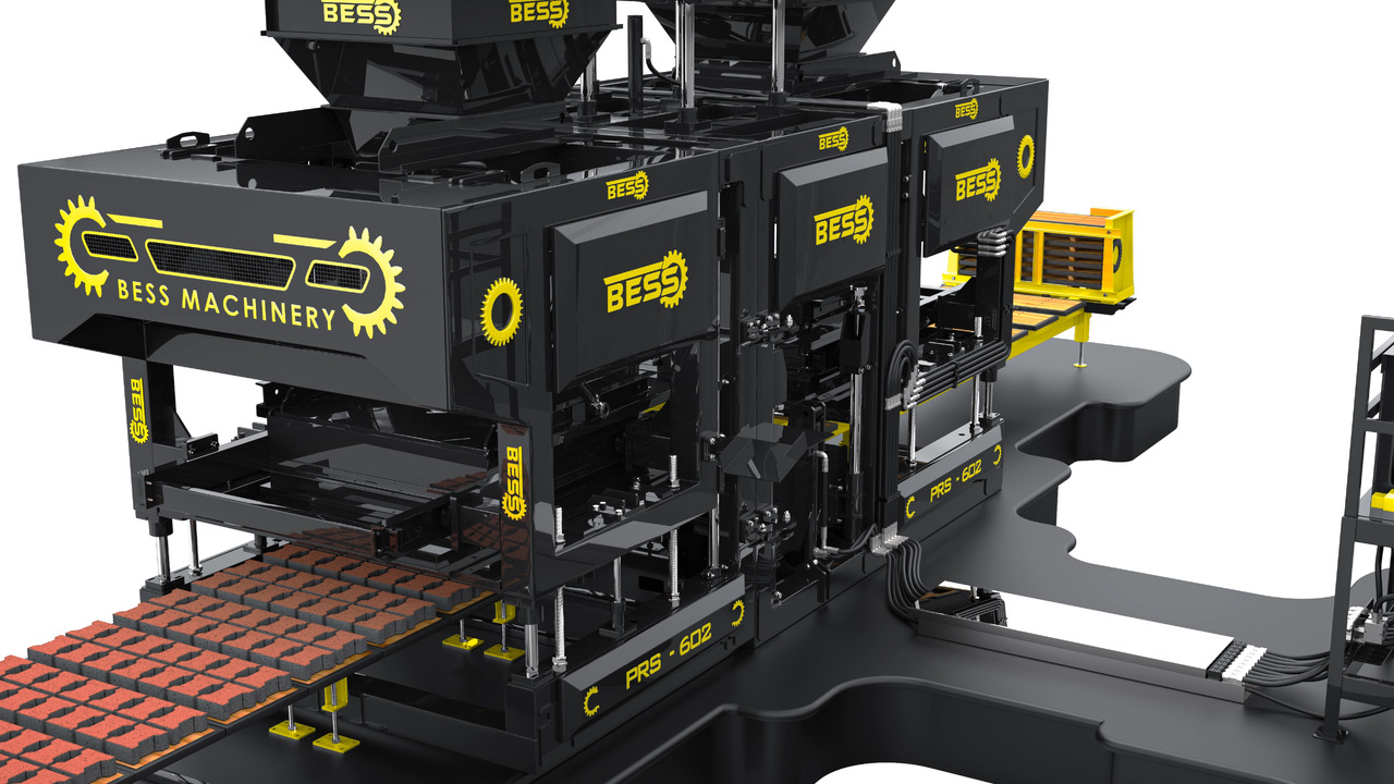 Paving Block Machine | Semi-Automatic PRS-602 - Vibrolis: obrázek 2 Paving Block Machine | Semi-Automatic PRS-602 - Vibrolis: obrázek 2