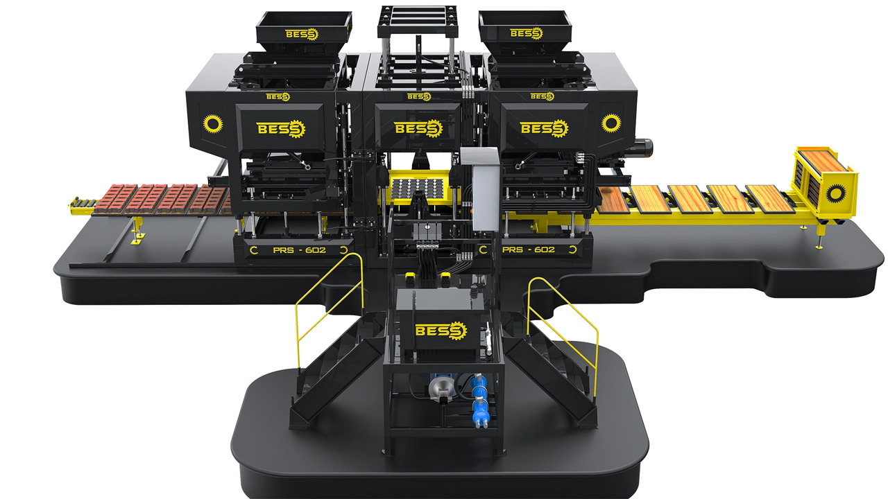Paving Block Machine | Semi-Automatic PRS-602 - Vibrolis: obrázek 3 Paving Block Machine | Semi-Automatic PRS-602 - Vibrolis: obrázek 3