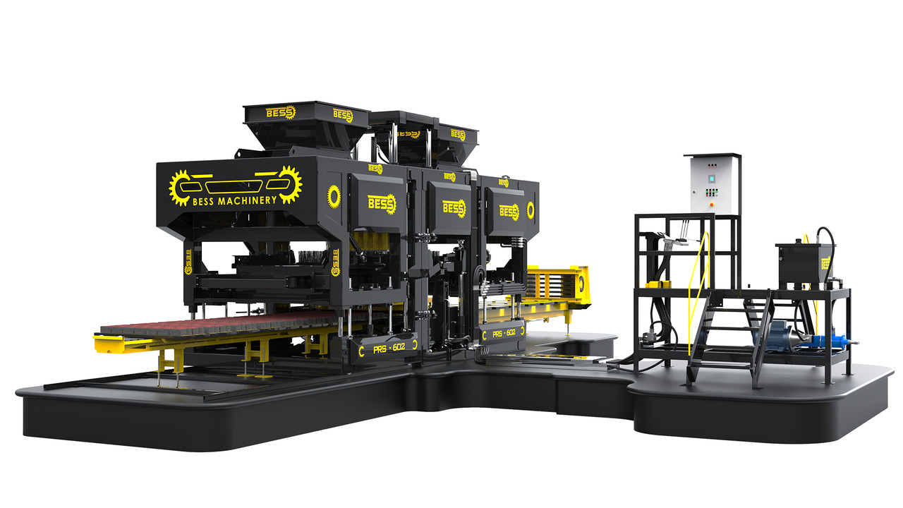 Paving Block Machine | Semi-Automatic PRS-602 - Vibrolis: obrázek 1 Paving Block Machine | Semi-Automatic PRS-602 - Vibrolis: obrázek 1