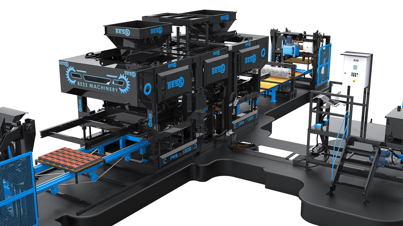 Paving Stone Machine | Automatic | PRS-1202 - Vibrolis: obrázek 2 Paving Stone Machine | Automatic | PRS-1202 - Vibrolis: obrázek 2