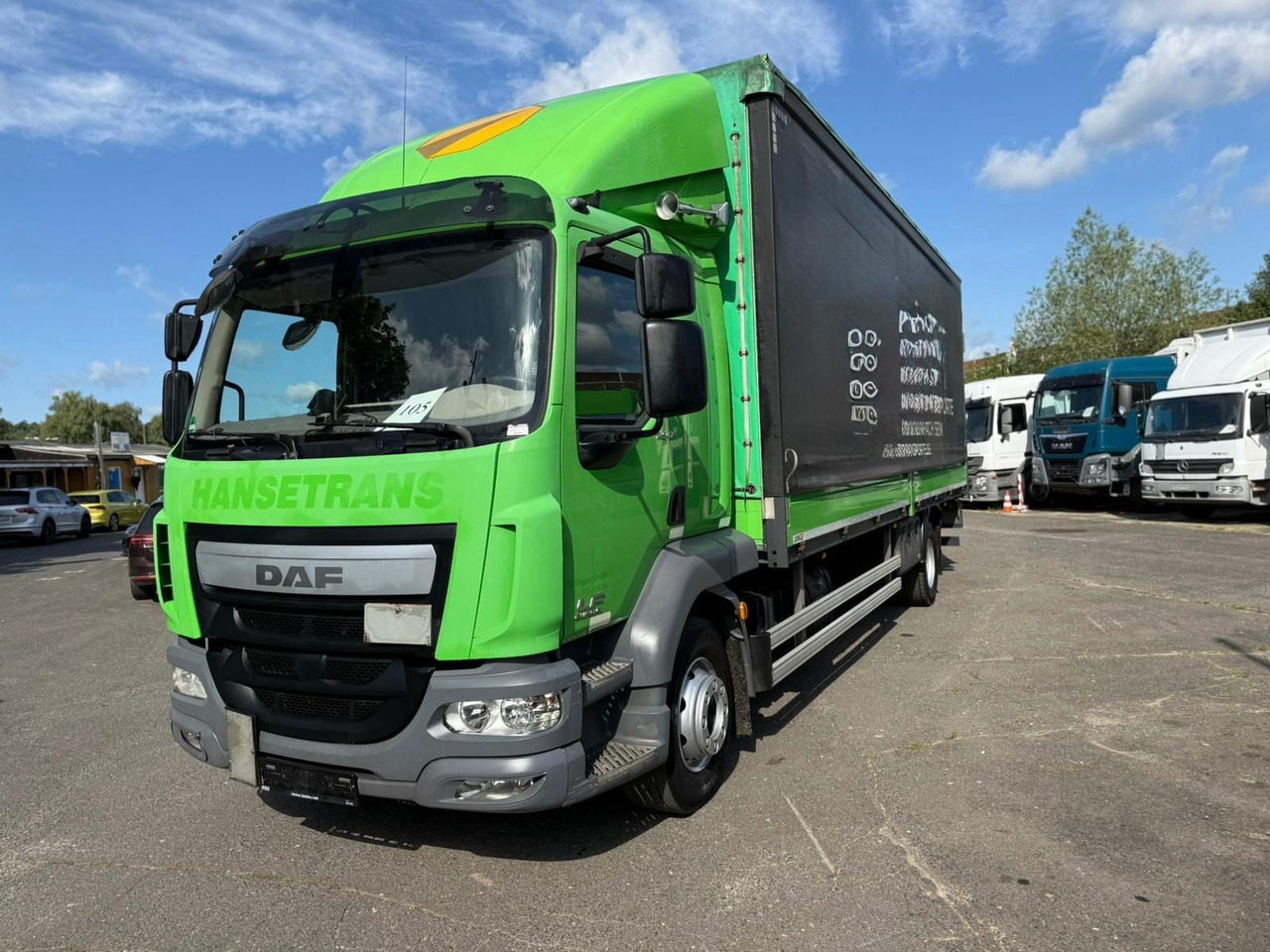 DAF LF 290 - Plachtový nákladní auto: obrázek 3 DAF LF 290 - Plachtový nákladní auto: obrázek 3