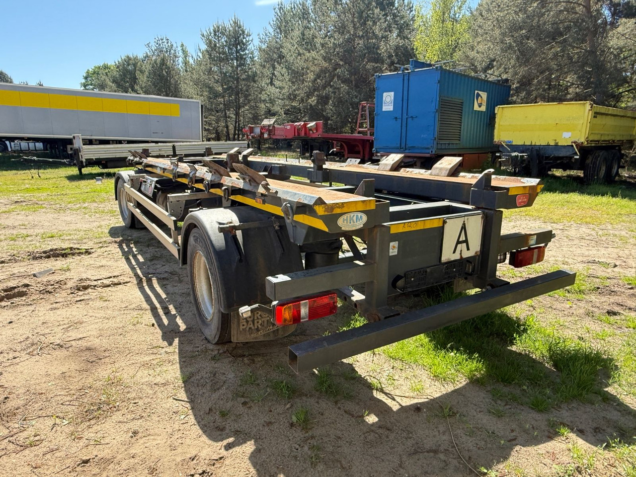 HKM A 18 ZL 5.0 Abrollanhänger für 2 Absetzcontainer - Hákový/ Ramenový nosič přívěs: obrázek 5 HKM A 18 ZL 5.0 Abrollanhänger für 2 Absetzcontainer - Hákový/ Ramenový nosič přívěs: obrázek 5