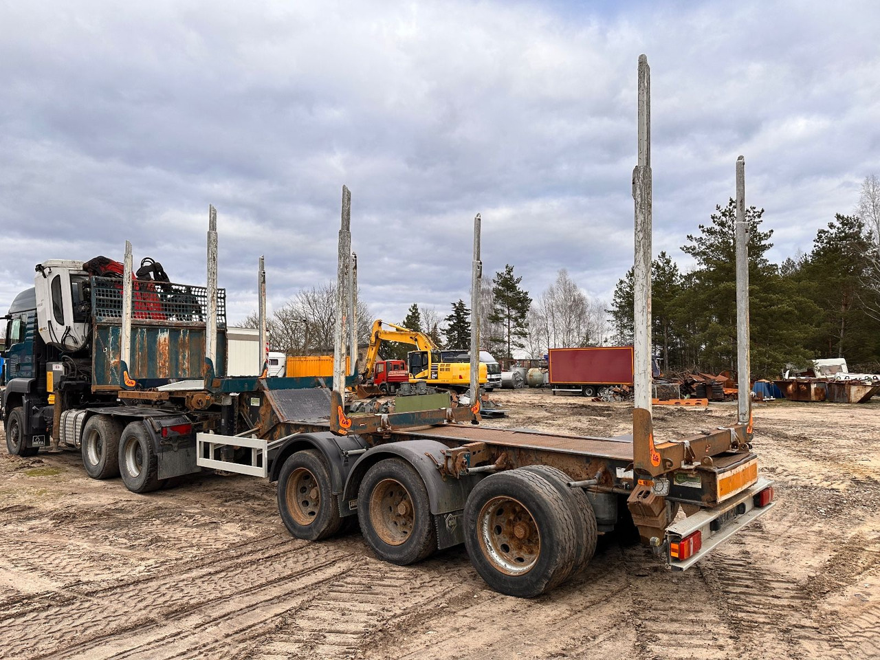 Holztransporter Achleitner 3STR36 - Klanicový návěs: obrázek 3 Holztransporter Achleitner 3STR36 - Klanicový návěs: obrázek 3