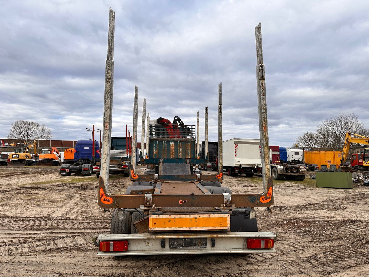 Holztransporter Achleitner 3STR36 - Klanicový návěs: obrázek 4 Holztransporter Achleitner 3STR36 - Klanicový návěs: obrázek 4