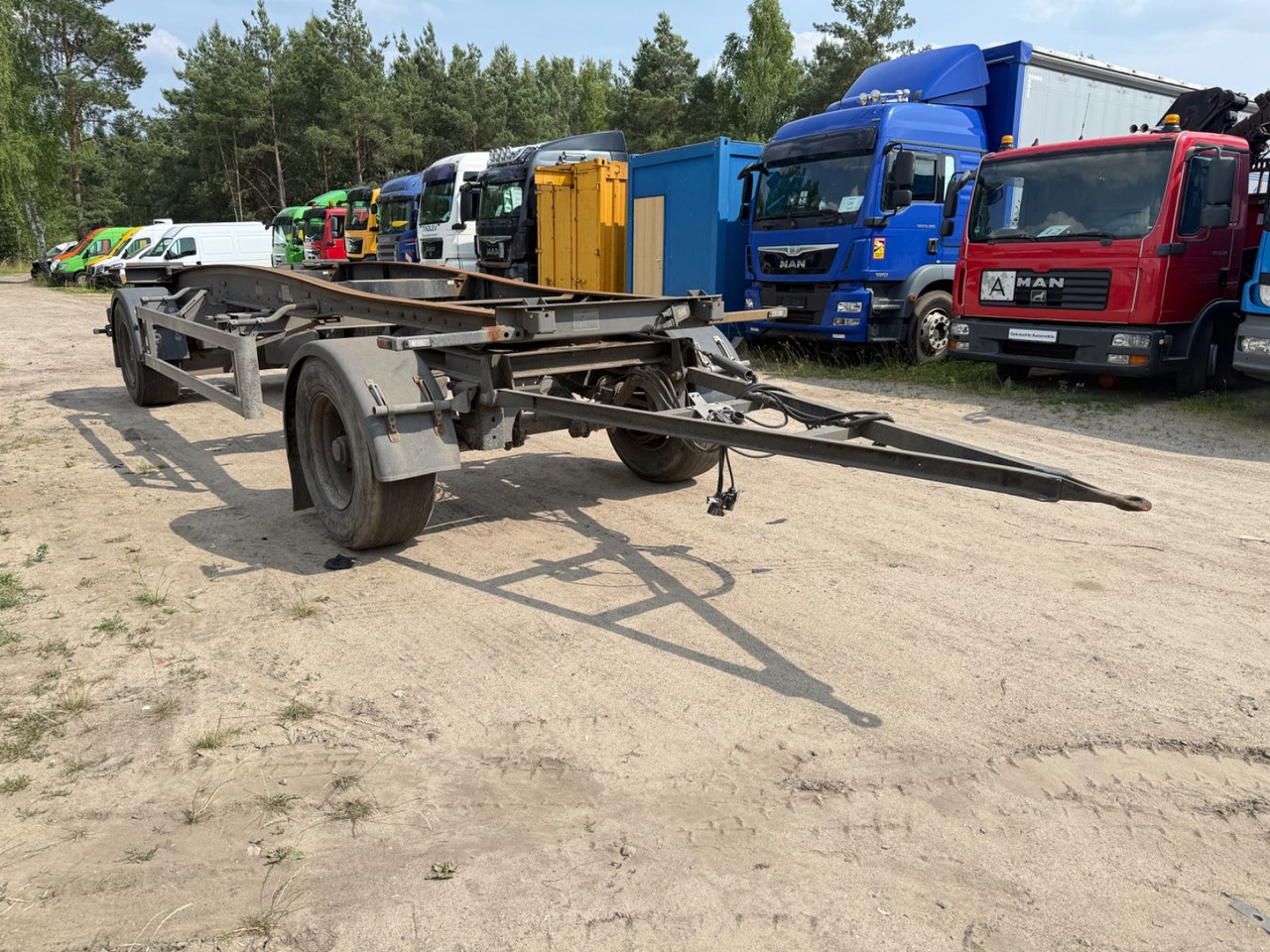 Hüffermann HSA 18.70 - Hákový/ Ramenový nosič přívěs: obrázek 1 Hüffermann HSA 18.70 - Hákový/ Ramenový nosič přívěs: obrázek 1