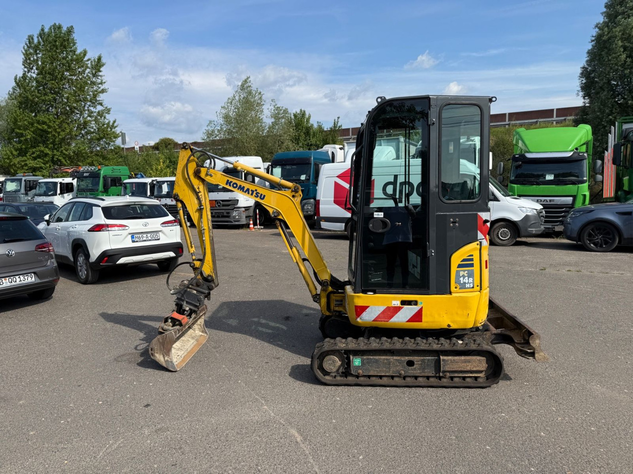 Mini rýpadlo Komatsu PC 14R HS: obrázek 7