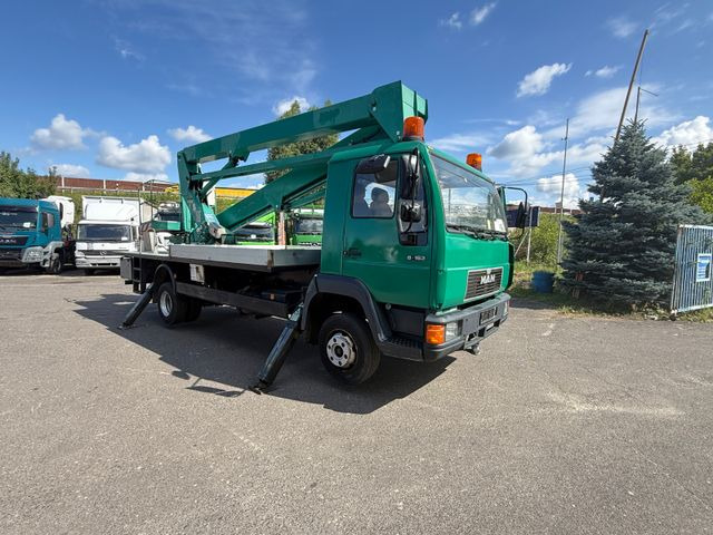 MAN 8.163 Hubarbeitsbühne - Autoplošina: obrázek 1 MAN 8.163 Hubarbeitsbühne - Autoplošina: obrázek 1