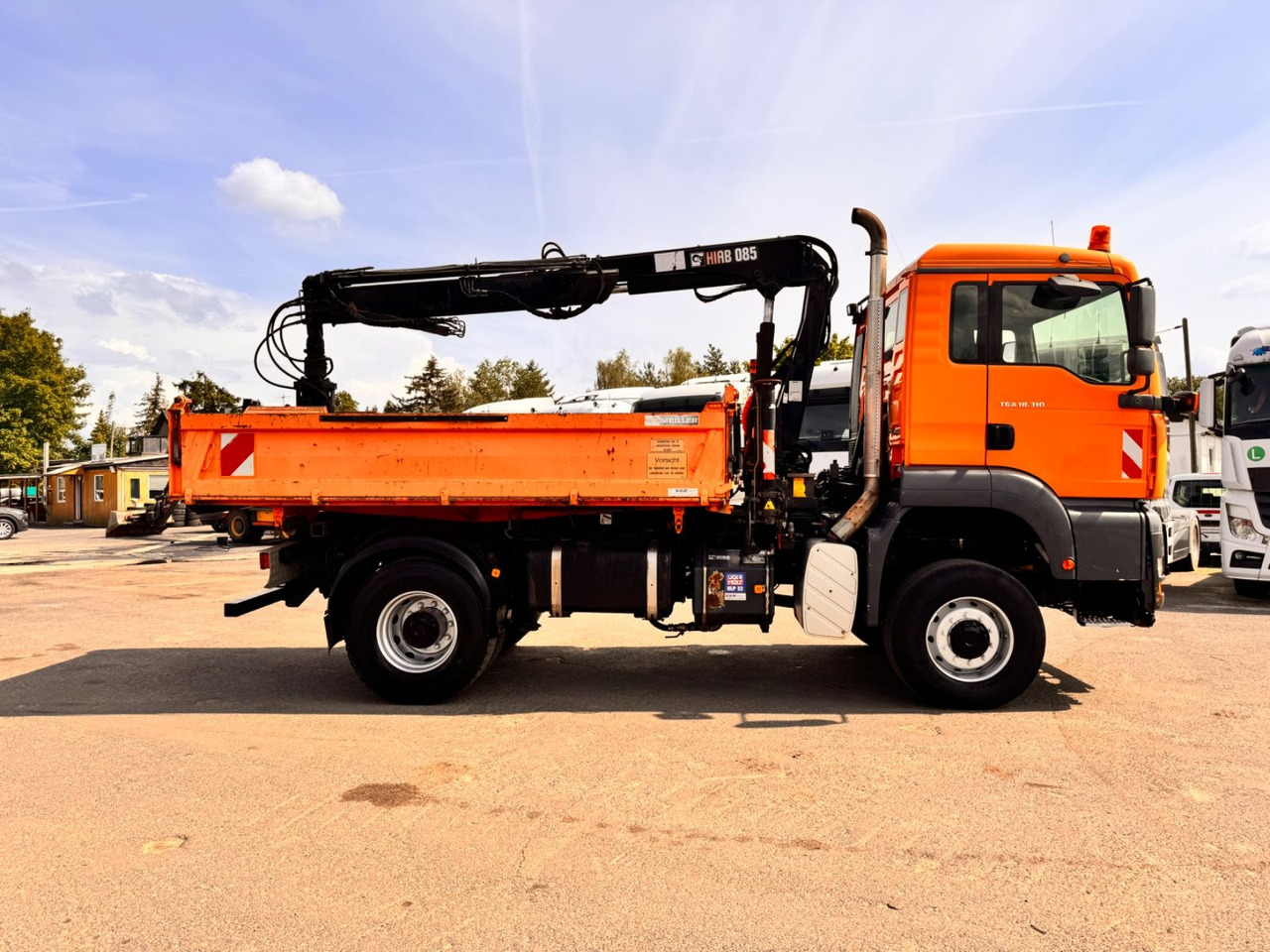 MAN TGA 18.310 Kipper - Kran 4x4 - Sklápěč, Auto s hydraulickou rukou: obrázek 5 MAN TGA 18.310 Kipper - Kran 4x4 - Sklápěč, Auto s hydraulickou rukou: obrázek 5