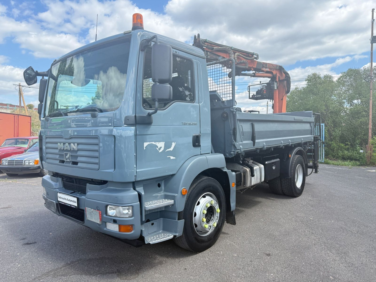 MAN TGM 8.280 Kipper Kran Atlas 85.2 - Sklápěč, Auto s hydraulickou rukou: obrázek 3 MAN TGM 8.280 Kipper Kran Atlas 85.2 - Sklápěč, Auto s hydraulickou rukou: obrázek 3