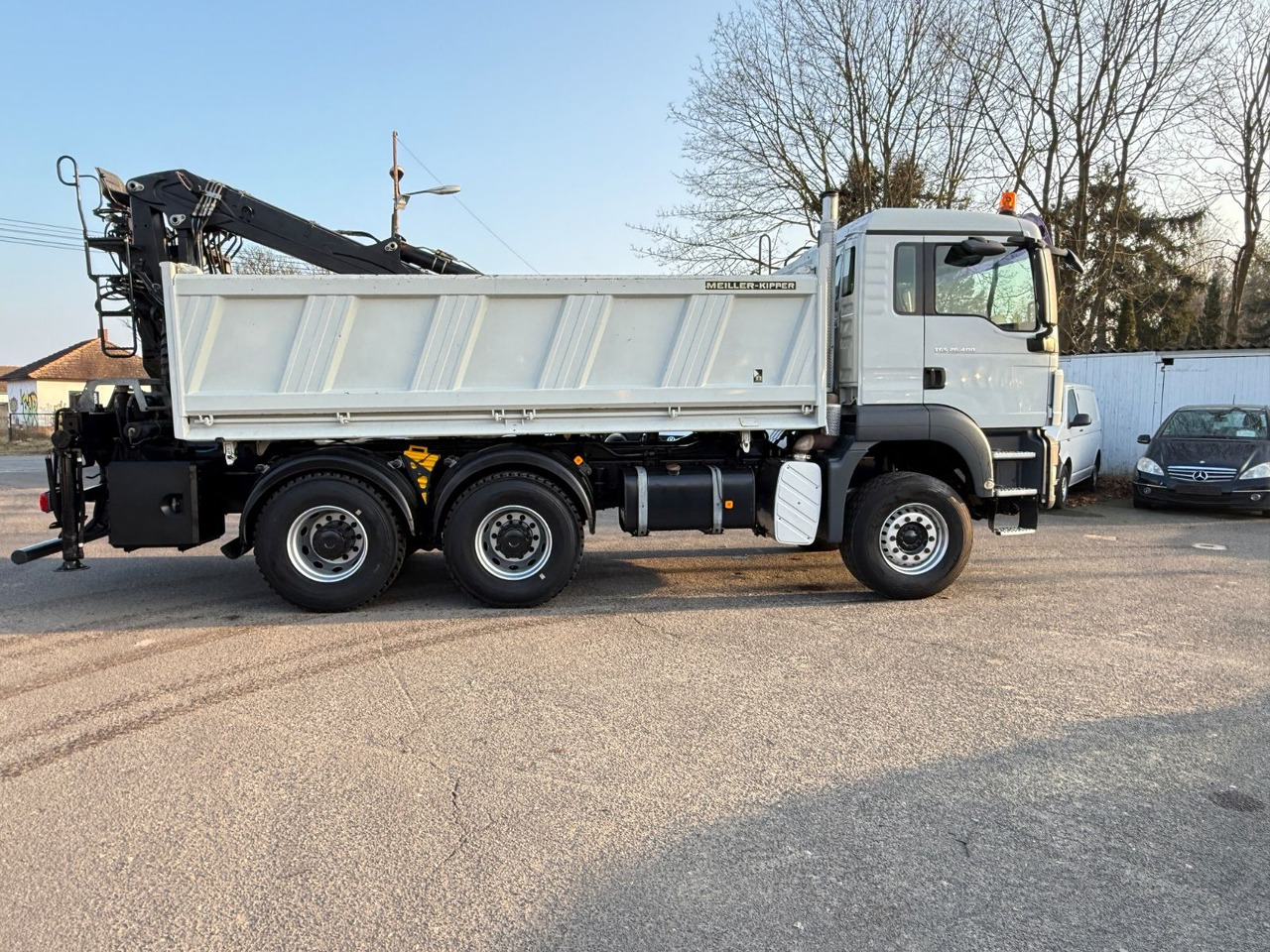 MAN TGS 26.400 Kipper mit Kran Jonsered 6x4 - Sklápěč: obrázek 5 MAN TGS 26.400 Kipper mit Kran Jonsered 6x4 - Sklápěč: obrázek 5