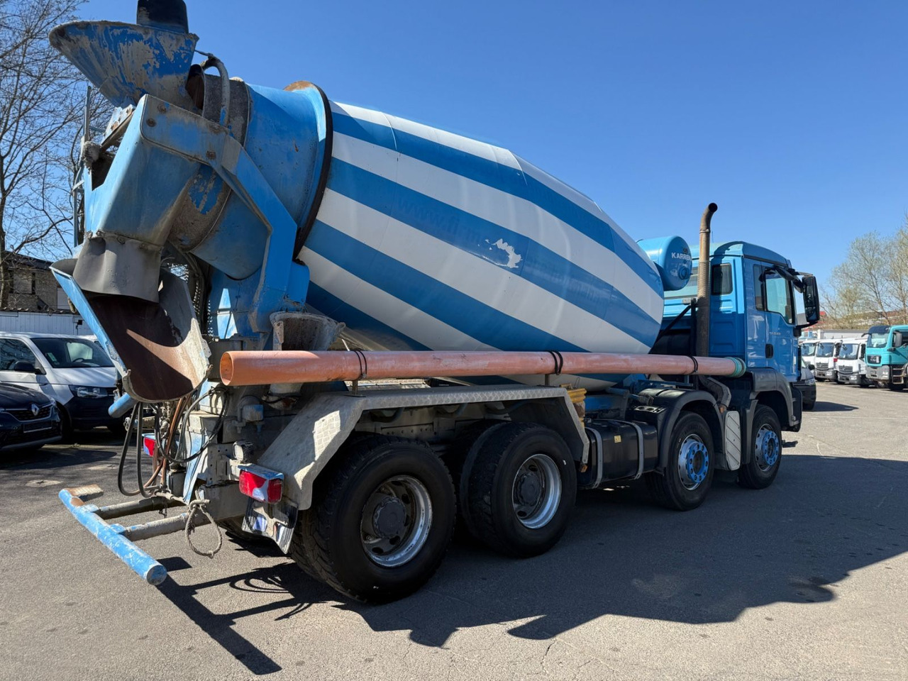 MAN TGS 35.400 8x4 Betonmischer - Autodomíchávač: obrázek 4 MAN TGS 35.400 8x4 Betonmischer - Autodomíchávač: obrázek 4
