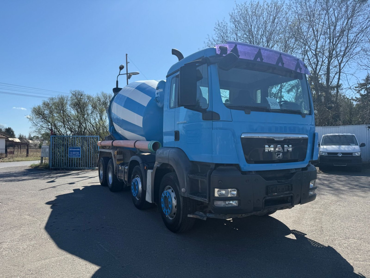 MAN TGS 35.400 8x4 Betonmischer - Autodomíchávač: obrázek 2 MAN TGS 35.400 8x4 Betonmischer - Autodomíchávač: obrázek 2