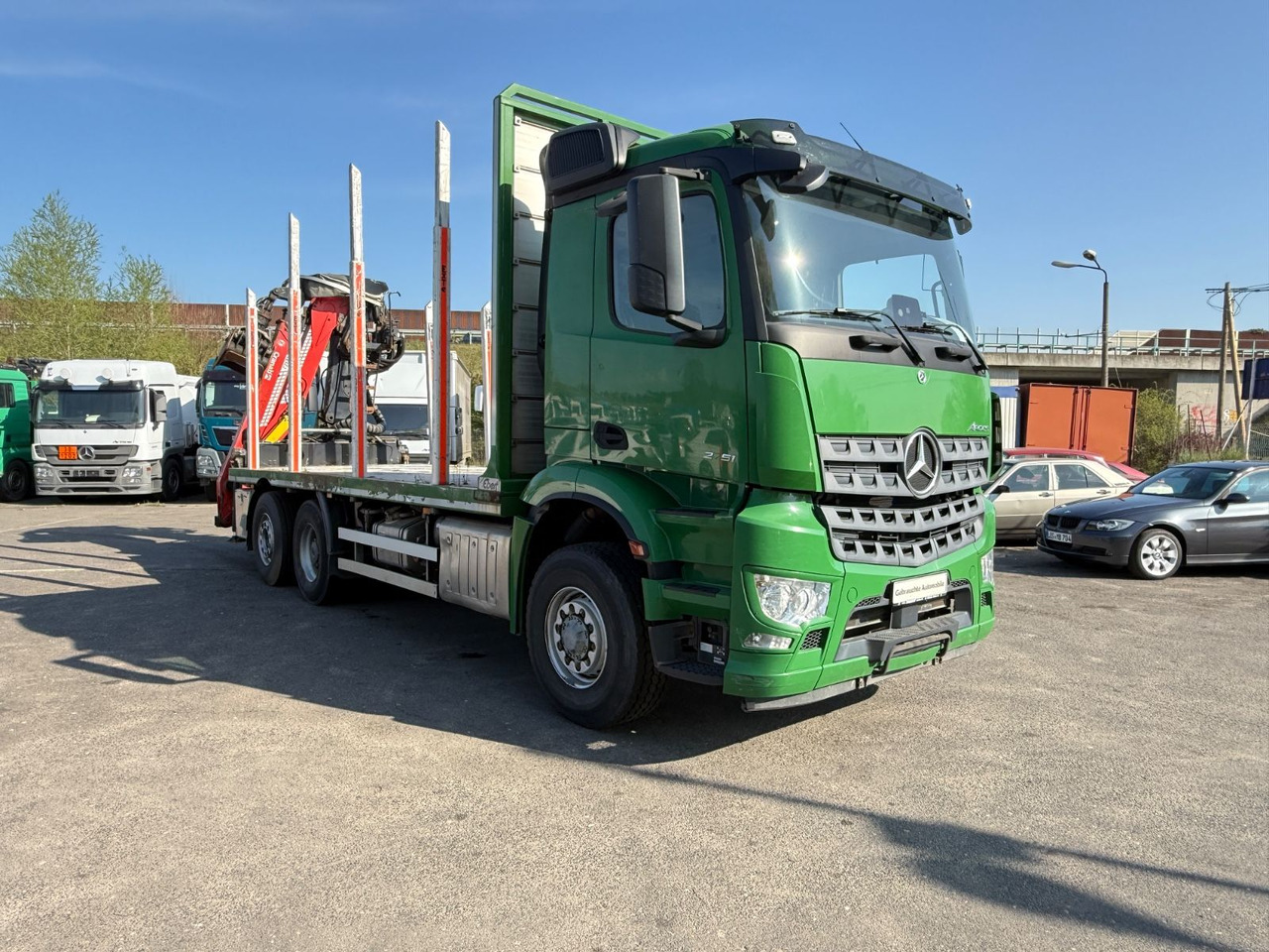 Mercedes-Benz Actros 2571 Holztransporter mit Kran - Lesovůz, Auto s hydraulickou rukou: obrázek 2 Mercedes-Benz Actros 2571 Holztransporter mit Kran - Lesovůz, Auto s hydraulickou rukou: obrázek 2