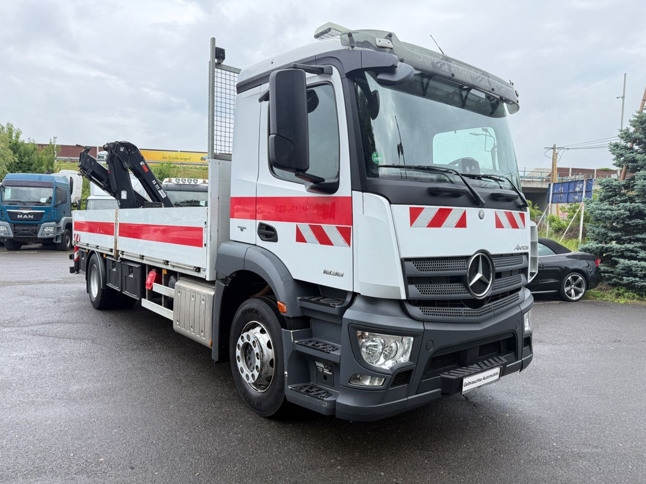 Mercedes-Benz Antos 1836 Kran Xiab - Nákladní automobil valníkový/ Plošinový, Auto s hydraulickou rukou: obrázek 5 Mercedes-Benz Antos 1836 Kran Xiab - Nákladní automobil valníkový/ Plošinový, Auto s hydraulickou rukou: obrázek 5