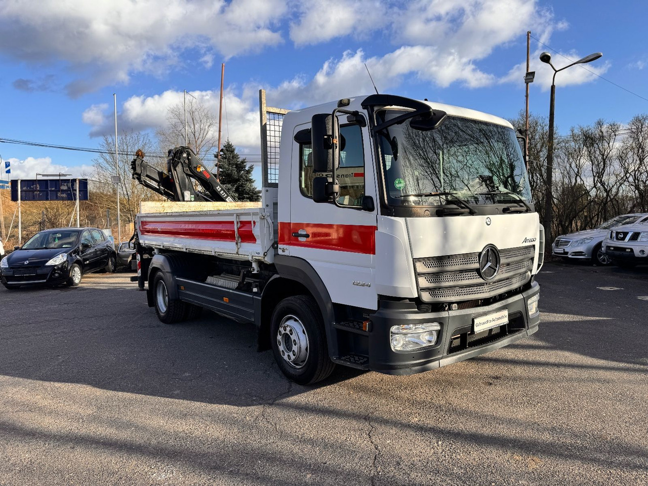 Mercedes-Benz Atego 1224 Kipper - Kran - Sklápěč, Auto s hydraulickou rukou: obrázek 2 Mercedes-Benz Atego 1224 Kipper - Kran - Sklápěč, Auto s hydraulickou rukou: obrázek 2