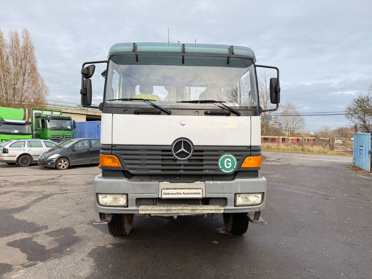Mercedes-Benz Atego 1828 4x4 Kipper-Kran Atlas - Sklápěč, Auto s hydraulickou rukou: obrázek 2 Mercedes-Benz Atego 1828 4x4 Kipper-Kran Atlas - Sklápěč, Auto s hydraulickou rukou: obrázek 2