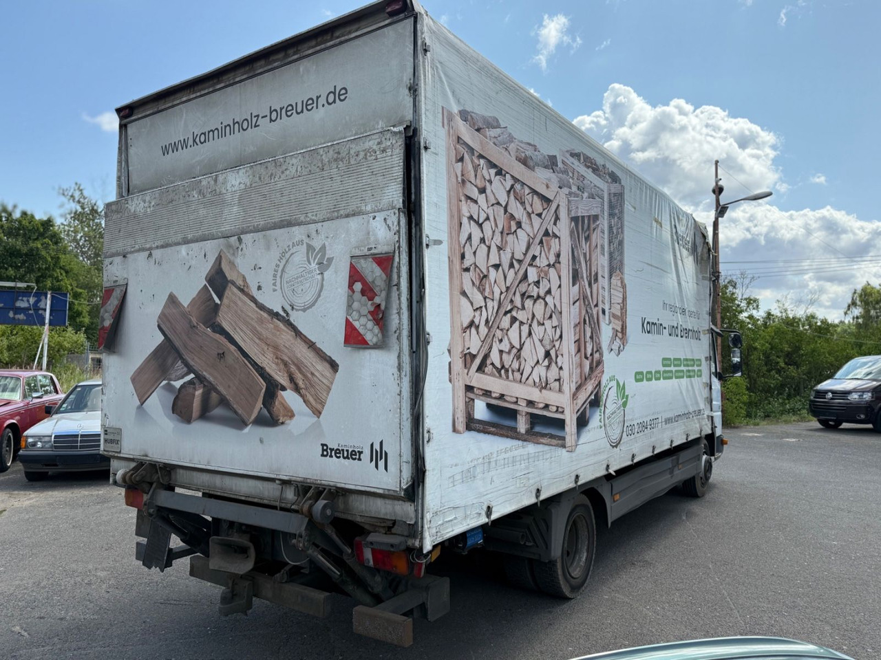 Mercedes-Benz Atego 817 - Plachtový nákladní auto: obrázek 3 Mercedes-Benz Atego 817 - Plachtový nákladní auto: obrázek 3