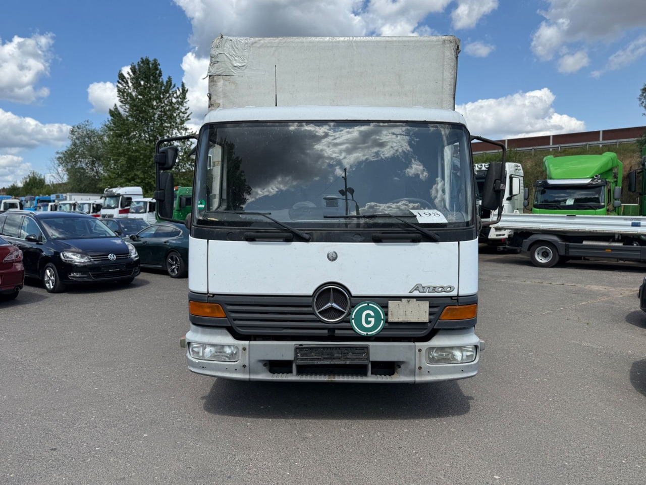 Mercedes-Benz Atego 817 - Plachtový nákladní auto: obrázek 1 Mercedes-Benz Atego 817 - Plachtový nákladní auto: obrázek 1