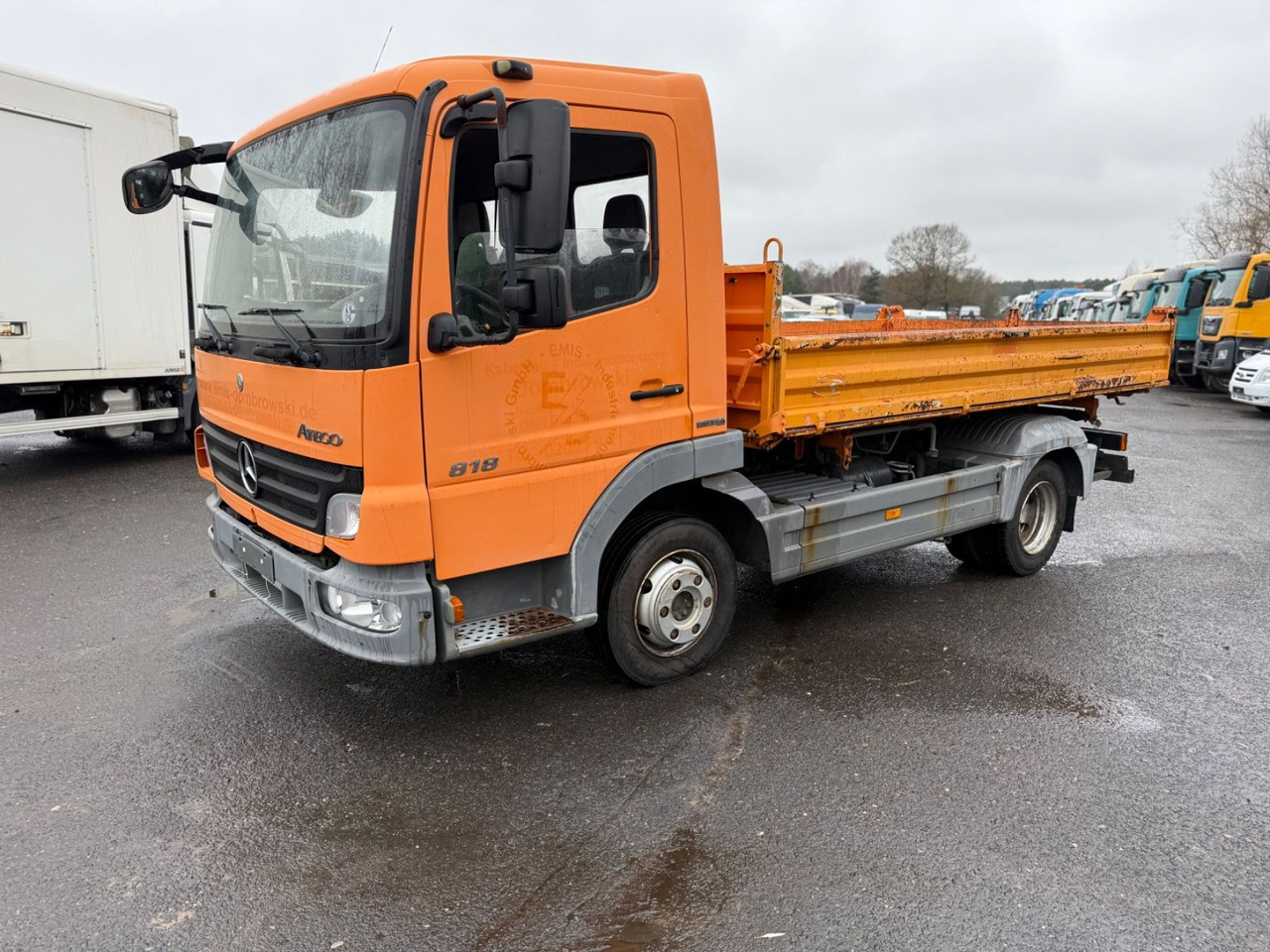 Sklápěč Mercedes-Benz Atego   818 4x2 OM 904: obrázek 9