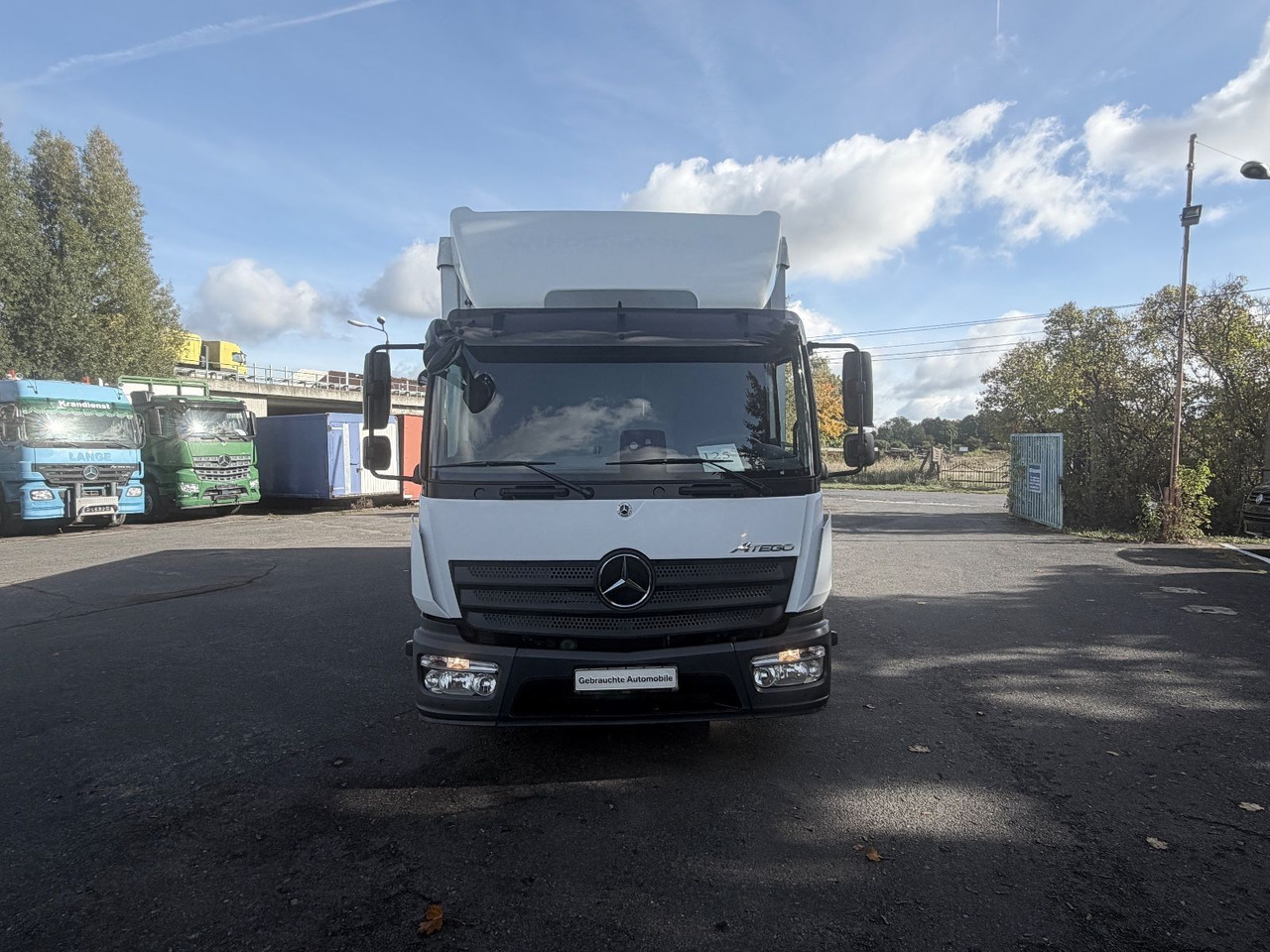 Mercedes-Benz Atego 821 Klima Lbw Tempoamt - Plachtový nákladní auto: obrázek 1 Mercedes-Benz Atego 821 Klima Lbw Tempoamt - Plachtový nákladní auto: obrázek 1