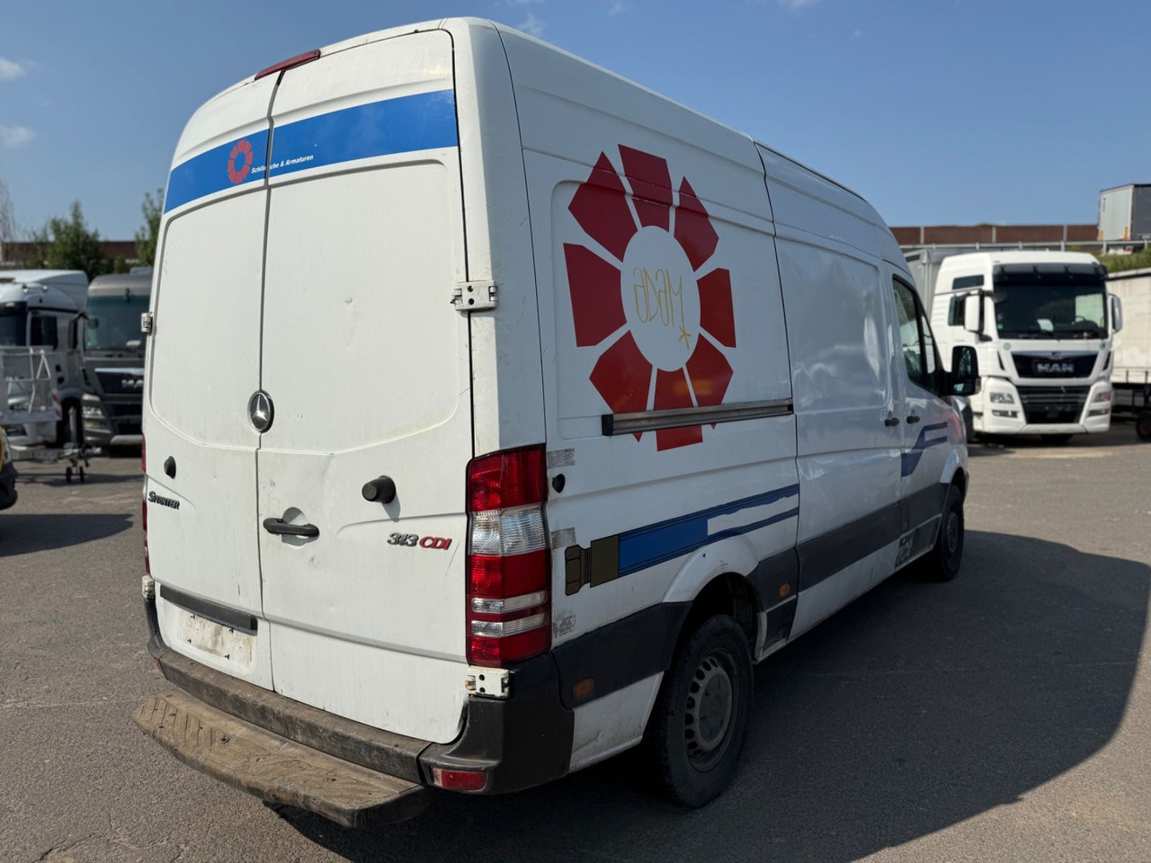 Mercedes-Benz Sprinter II Kasten 313 CDI MOTORSCHADEN !!! - Furgon: obrázek 3 Mercedes-Benz Sprinter II Kasten 313 CDI MOTORSCHADEN !!! - Furgon: obrázek 3