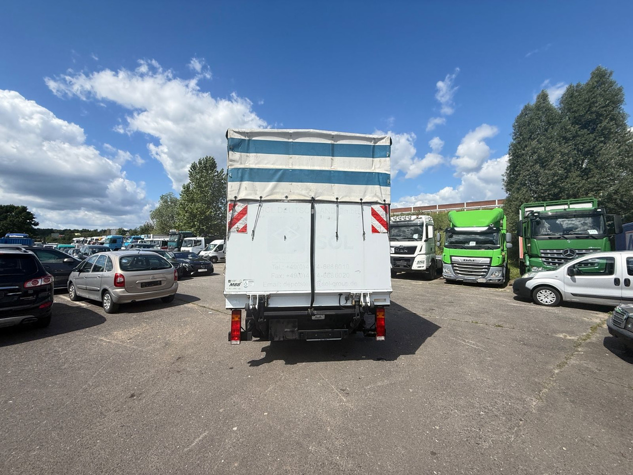 Mercedes-Benz Vario FG 816 D OM 904 LA - Plachtový nákladní auto: obrázek 4 Mercedes-Benz Vario FG 816 D OM 904 LA - Plachtový nákladní auto: obrázek 4