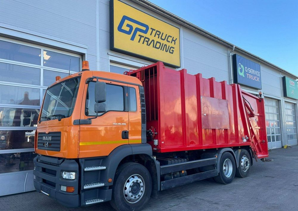 MAN TGA 26.320 - Vůz na odvoz odpadků: obrázek 1 MAN TGA 26.320 - Vůz na odvoz odpadků: obrázek 1