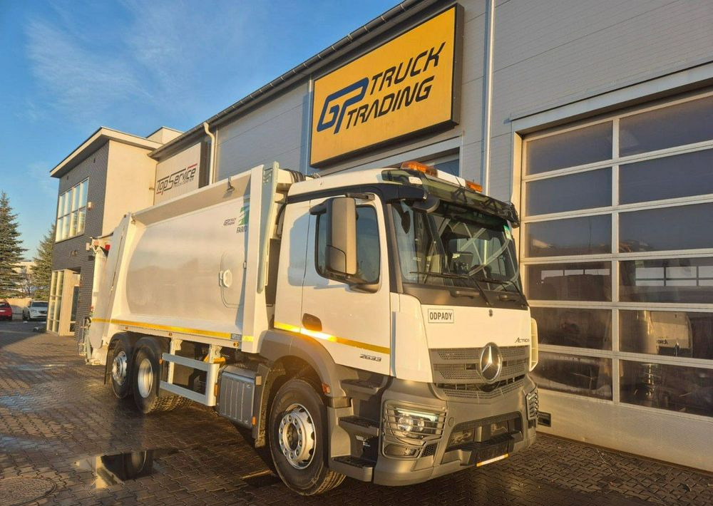 Mercedes-Benz Actros 2633, śmieciarka Farid - Vůz na odvoz odpadků: obrázek 2 Mercedes-Benz Actros 2633, śmieciarka Farid - Vůz na odvoz odpadků: obrázek 2