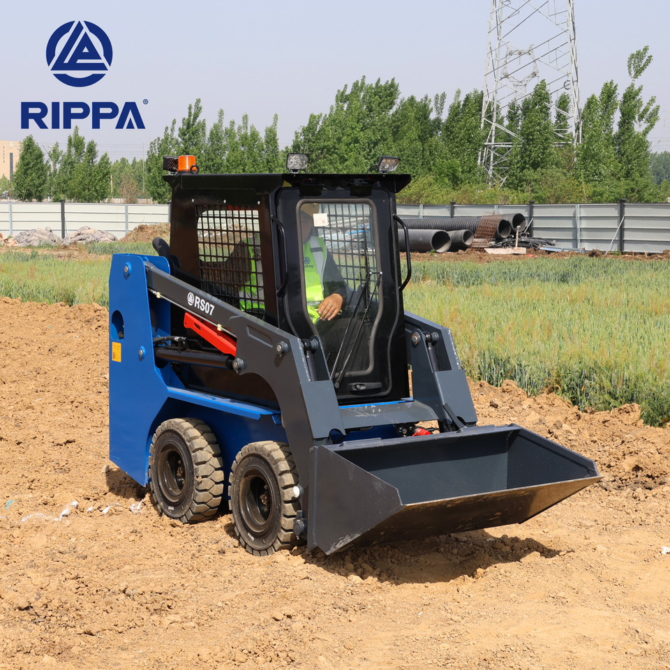 Rippa RS07 skid steer loader Kubota engine EPA dealer more favorable - Smykový nakladač: obrázek 3 Rippa RS07 skid steer loader Kubota engine EPA dealer more favorable - Smykový nakladač: obrázek 3