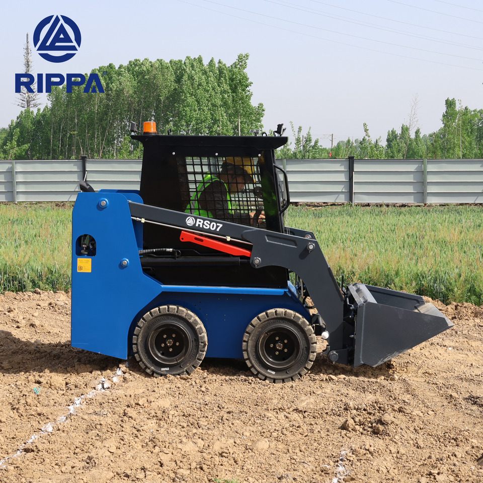 Rippa RS07 skid steer loader Kubota engine EPA dealer more favorable - Smykový nakladač: obrázek 4 Rippa RS07 skid steer loader Kubota engine EPA dealer more favorable - Smykový nakladač: obrázek 4