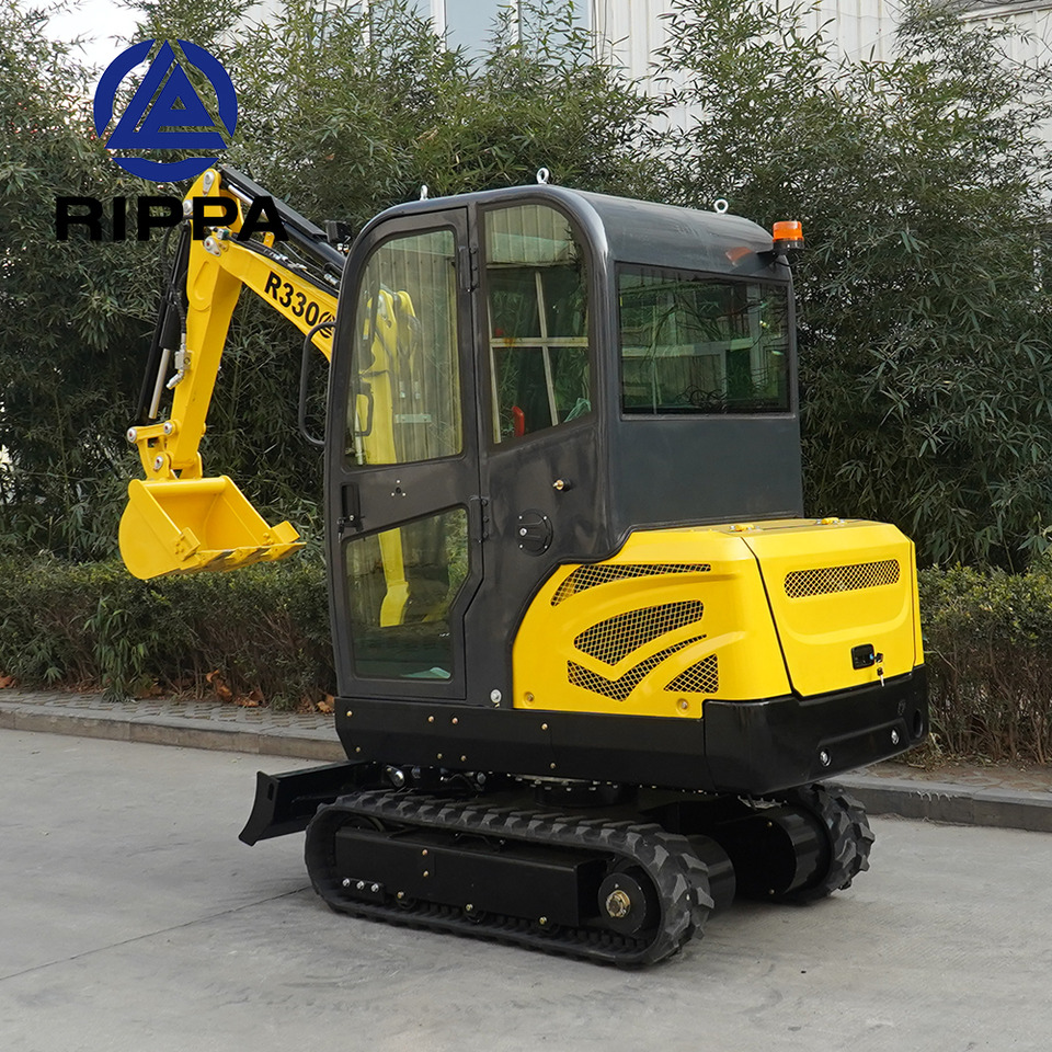 Shandong Rippa Machinery Group Co., Ltd. R330-Global stocking Rapid delivery-Kubota engine-Cab-Air Conditioner ; CE certification - Mini rýpadlo: obrázek 3 Shandong Rippa Machinery Group Co., Ltd. R330-Global stocking Rapid delivery-Kubota engine-Cab-Air Conditioner ; CE certification - Mini rýpadlo: obrázek 3