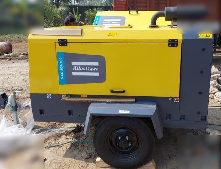 ATLAS COPCO 300 CFM - Mobilní kompresor: obrázek 1 ATLAS COPCO 300 CFM - Mobilní kompresor: obrázek 1