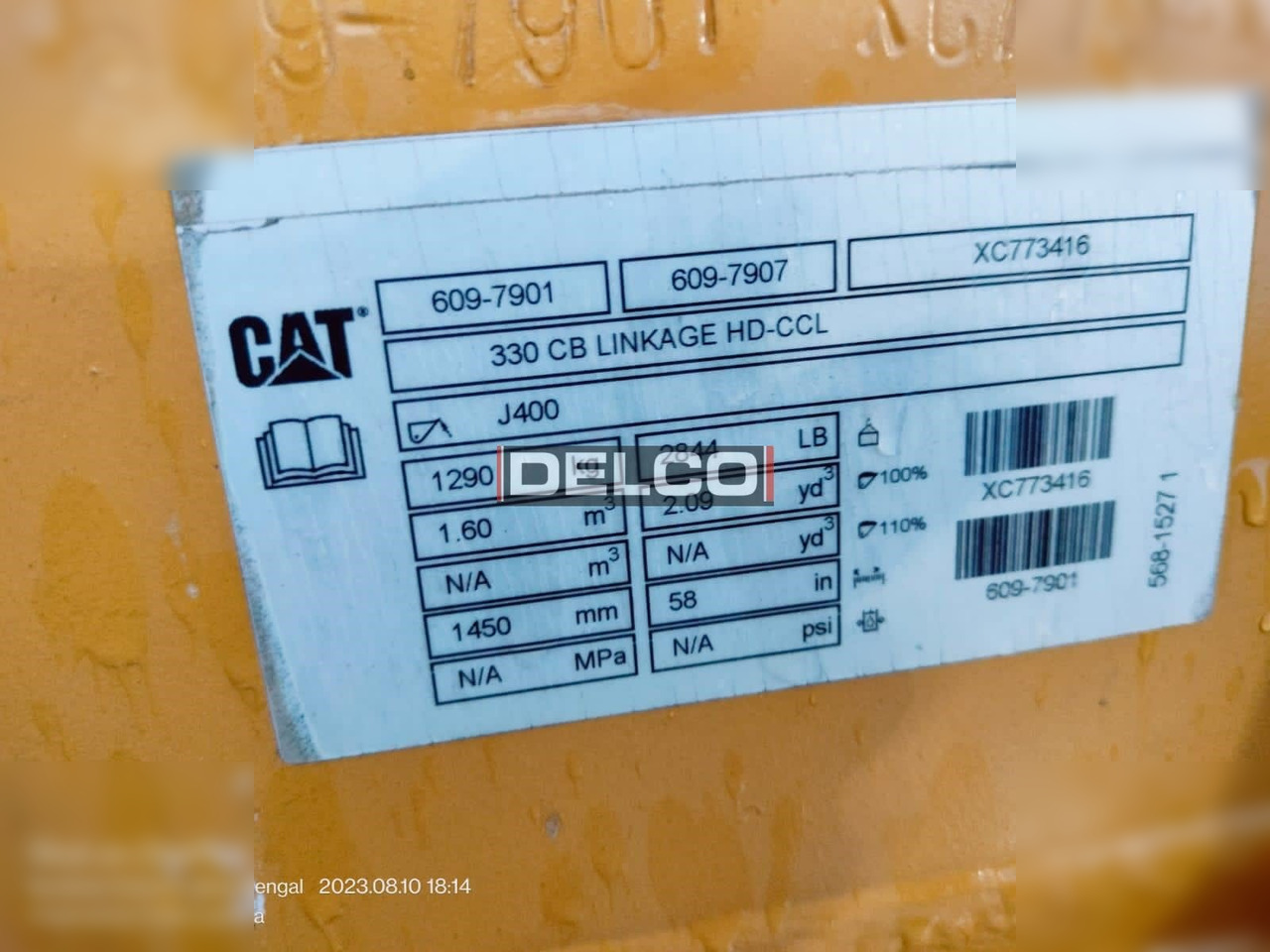 CATERPILLAR 330GC - Pásové rýpadlo: obrázek 5 CATERPILLAR 330GC - Pásové rýpadlo: obrázek 5