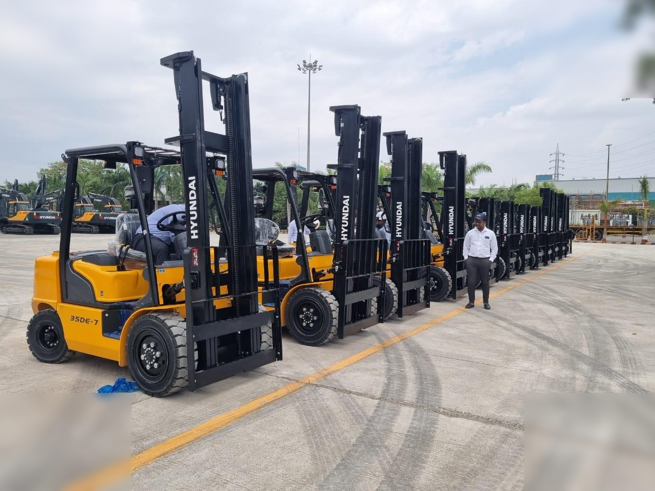 HYUNDAI 35DE-7 - Vysokozdvižný vozík: obrázek 5 HYUNDAI 35DE-7 - Vysokozdvižný vozík: obrázek 5
