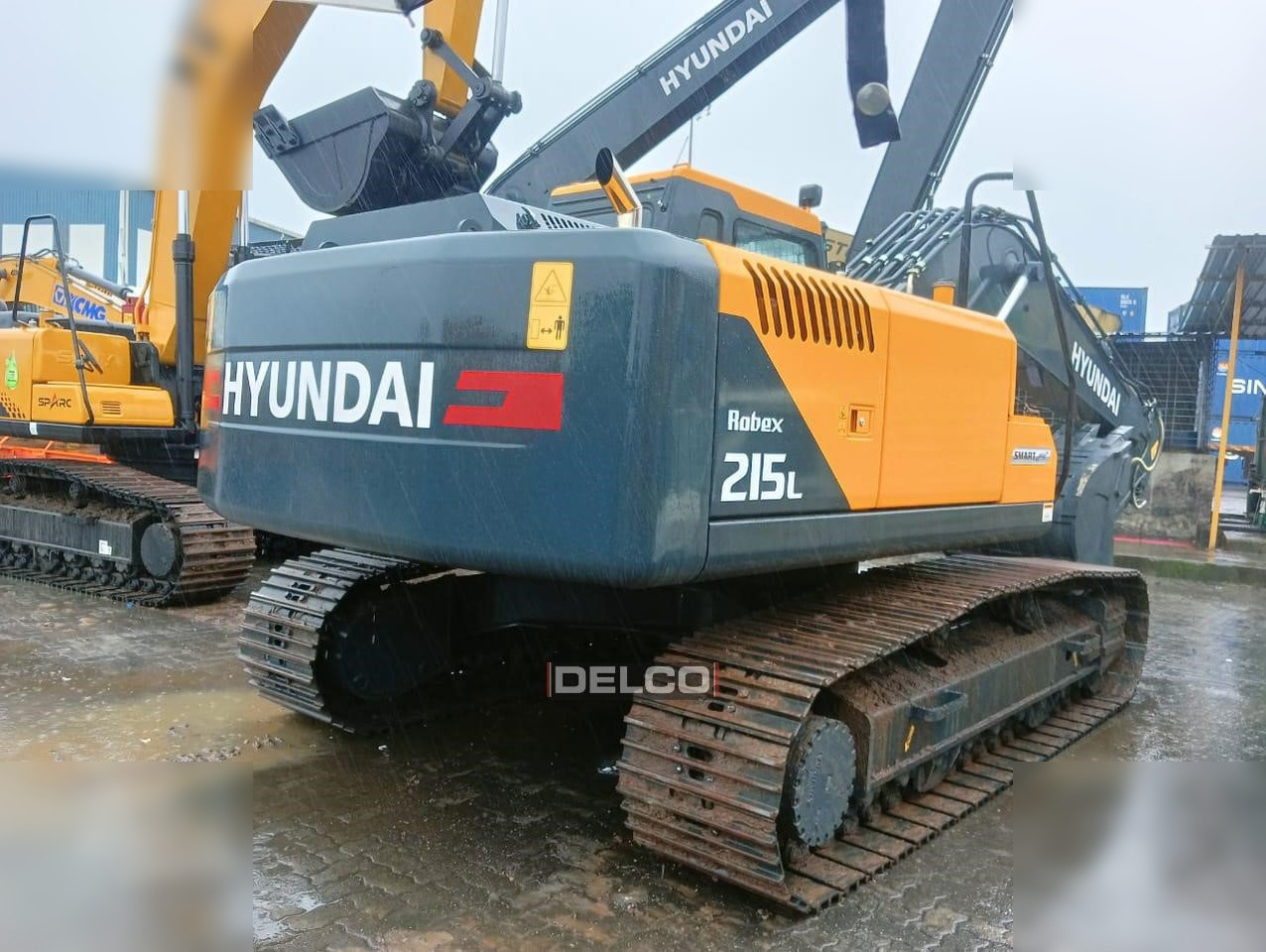 HYUNDAI ROBEX 215L SMART - Pásové rýpadlo: obrázek 4 HYUNDAI ROBEX 215L SMART - Pásové rýpadlo: obrázek 4