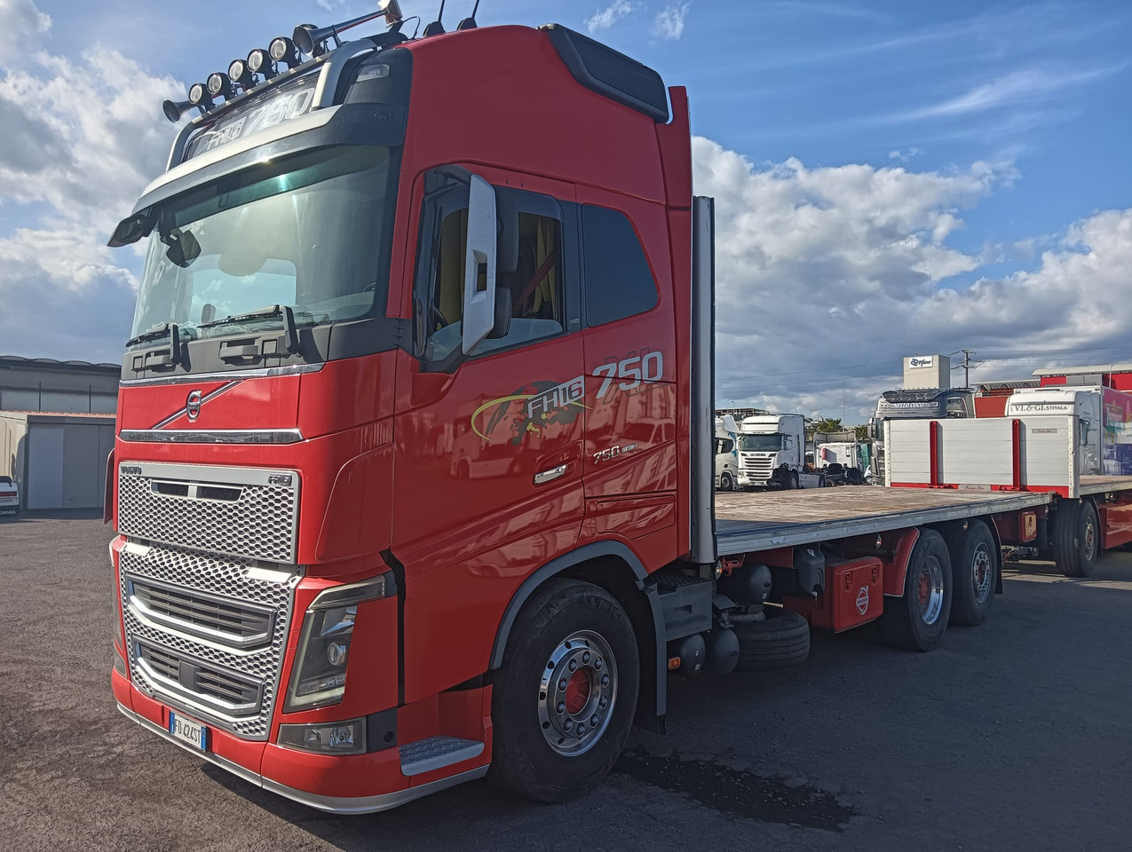 Nákladní automobil valníkový/ Plošinový VOLVO FH16 750: obrázek 18