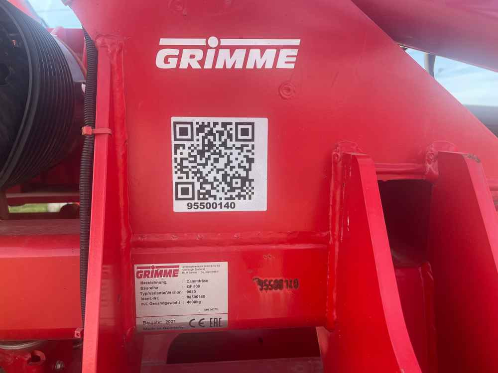 Grimme GF 600 - Kombajn: obrázek 2 Grimme GF 600 - Kombajn: obrázek 2