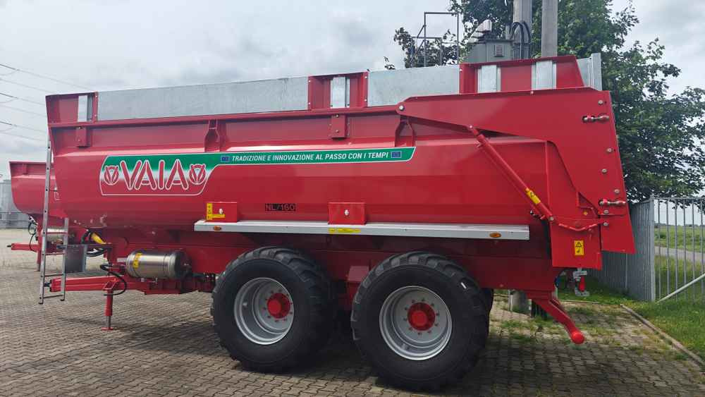 VAIA NL160 (2 axle trailer) - Zemědělský sklápěcí přívěs: obrázek 1 VAIA NL160 (2 axle trailer) - Zemědělský sklápěcí přívěs: obrázek 1