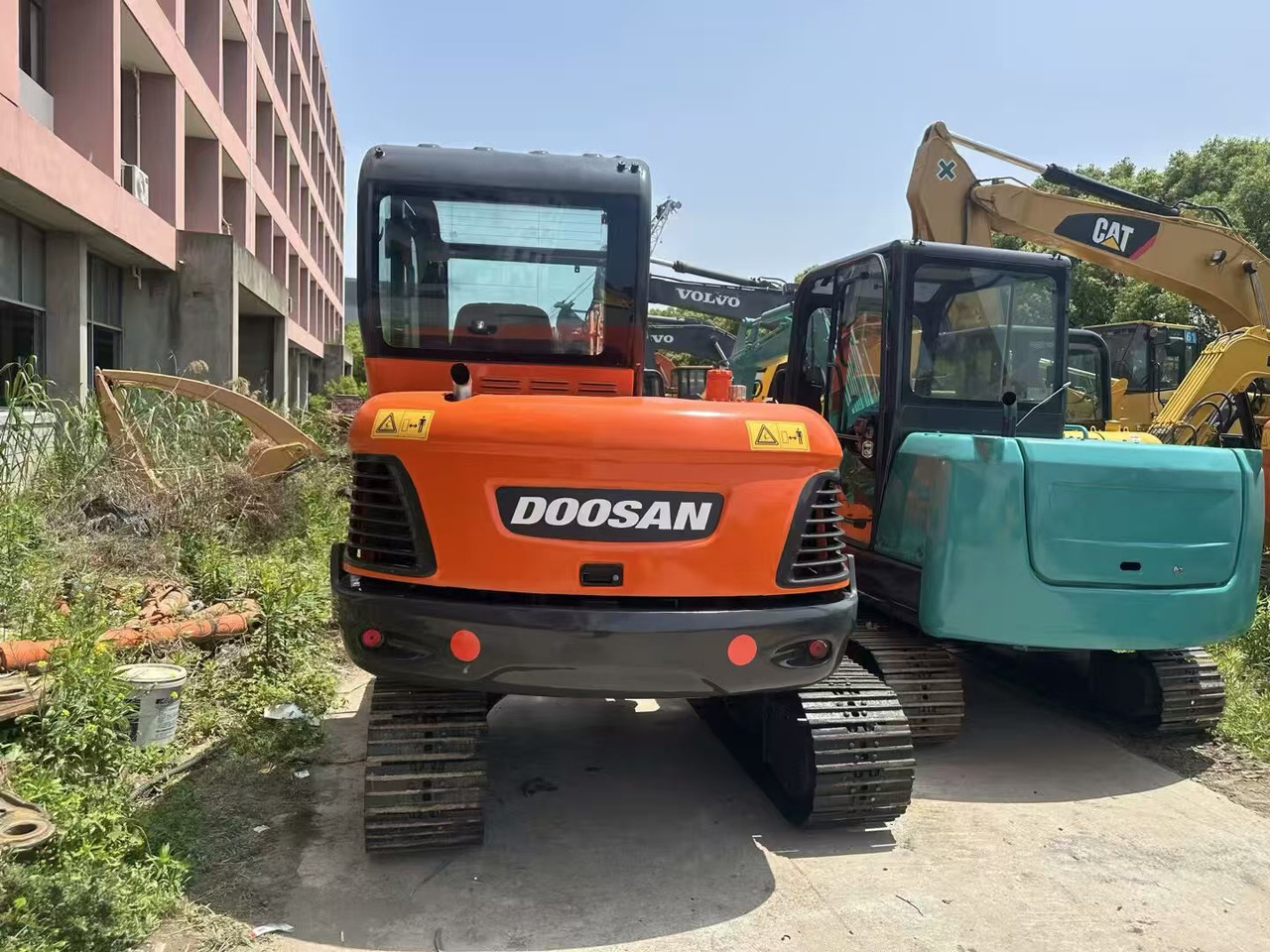 Doosan DX60 - Mini rýpadlo: obrázek 5 Doosan DX60 - Mini rýpadlo: obrázek 5
