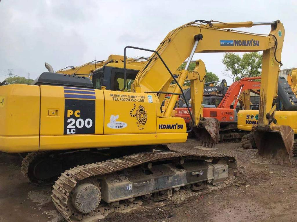 Komatsu PC200LC-7 - Pásové rýpadlo: obrázek 1 Komatsu PC200LC-7 - Pásové rýpadlo: obrázek 1