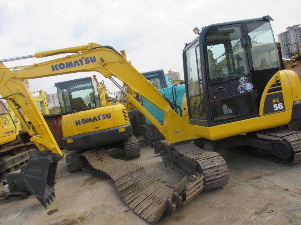 Komatsu PC56 - Mini rýpadlo: obrázek 1 Komatsu PC56 - Mini rýpadlo: obrázek 1