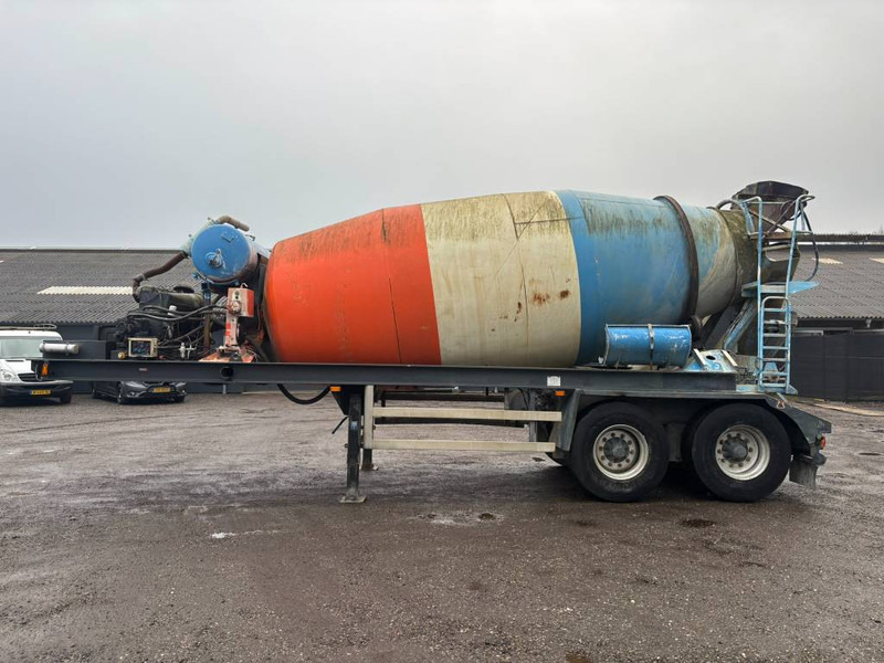 DEOM SCHMIT Betonmixer trailer M1362 10M2 6 cil De - Stavební míchačka: obrázek 1 DEOM SCHMIT Betonmixer trailer M1362 10M2 6 cil De - Stavební míchačka: obrázek 1