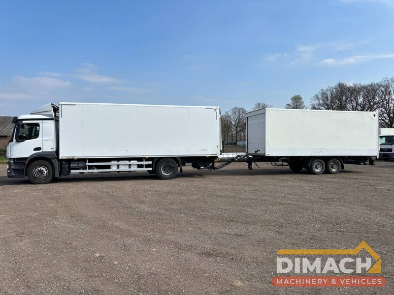 Mercedes-Benz Actros 1833 4x2 - aanhanger koffer, Euro 6 - Skříňový nákladní auto: obrázek 1 Mercedes-Benz Actros 1833 4x2 - aanhanger koffer, Euro 6 - Skříňový nákladní auto: obrázek 1