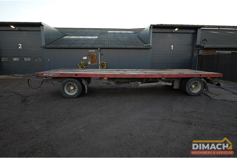 Van Hool ONBEKEND Platte kar snelverkeer - luchtremmen - 770x246cm plateau afmetingen - Návěs valník/ Plato: obrázek 1 Van Hool ONBEKEND Platte kar snelverkeer - luchtremmen - 770x246cm plateau afmetingen - Návěs valník/ Plato: obrázek 1