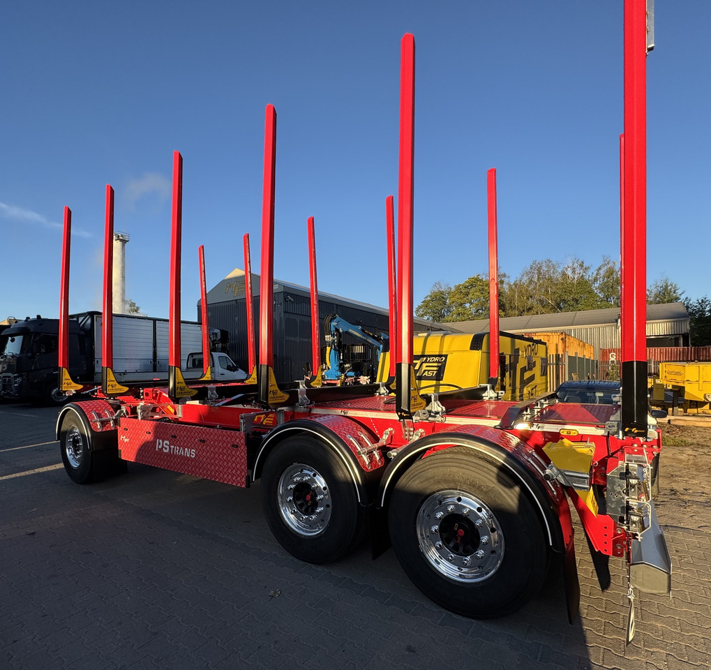 HYDROFAST Przyczepa 3 osiowa / 3 axles timber transport trailer / Remorque à 3 essieux pour le transport de bois / 3-Achs-Rungenanhänger / 3-tengelyes-rönkszállító-pótkocsi / Remorcă pentru transportul lemnului - Klanicový přívěs: obrázek 2 HYDROFAST Przyczepa 3 osiowa / 3 axles timber transport trailer / Remorque à 3 essieux pour le transport de bois / 3-Achs-Rungenanhänger / 3-tengelyes-rönkszállító-pótkocsi / Remorcă pentru transportul lemnului - Klanicový přívěs: obrázek 2
