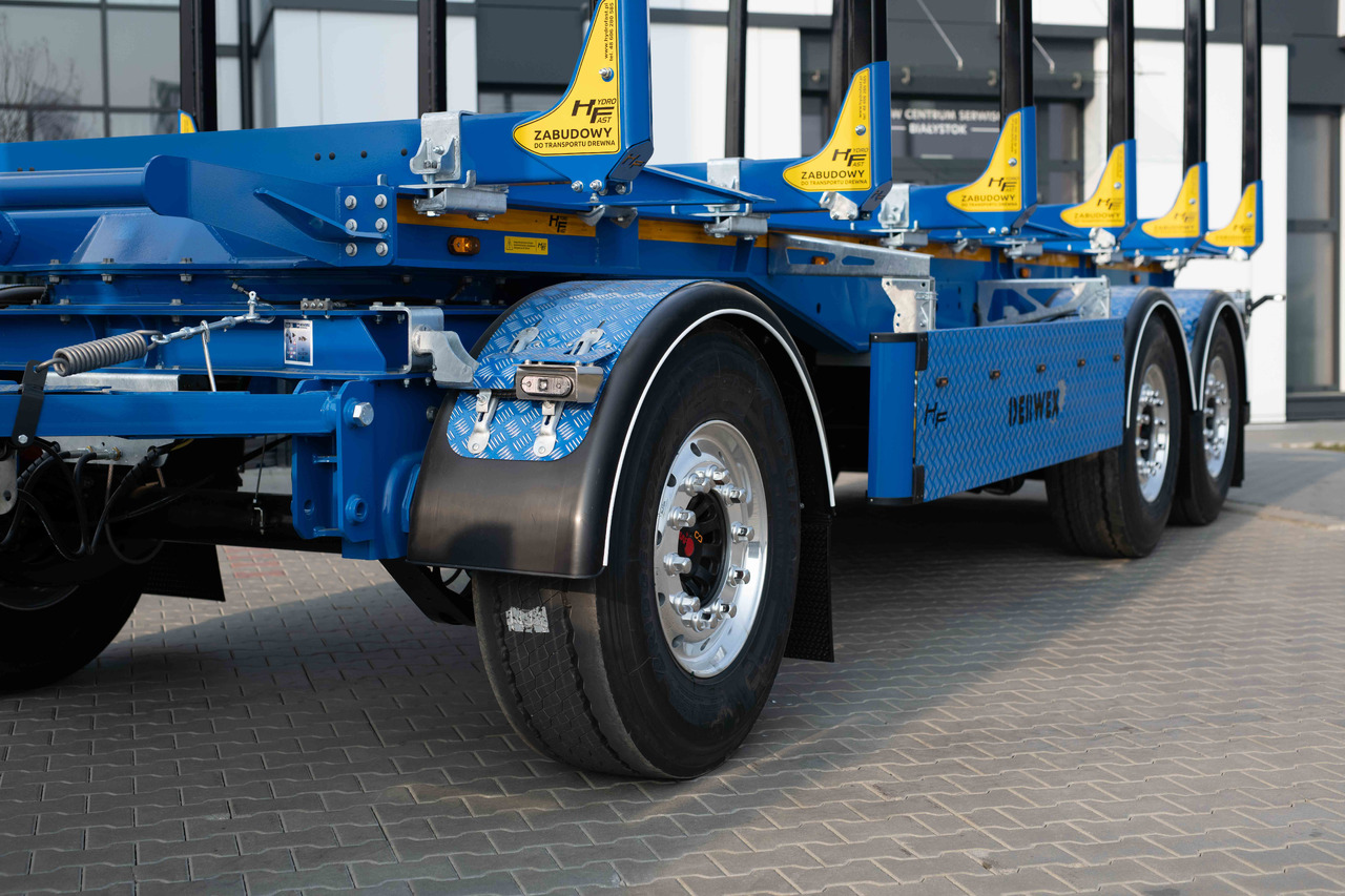 Hydrofast Przyczepa 3 - osiowa / 3 axles trailer for timber transport / 3 Achsen Anhänger für Holztransport - Klanicový přívěs: obrázek 2 Hydrofast Przyczepa 3 - osiowa / 3 axles trailer for timber transport / 3 Achsen Anhänger für Holztransport - Klanicový přívěs: obrázek 2