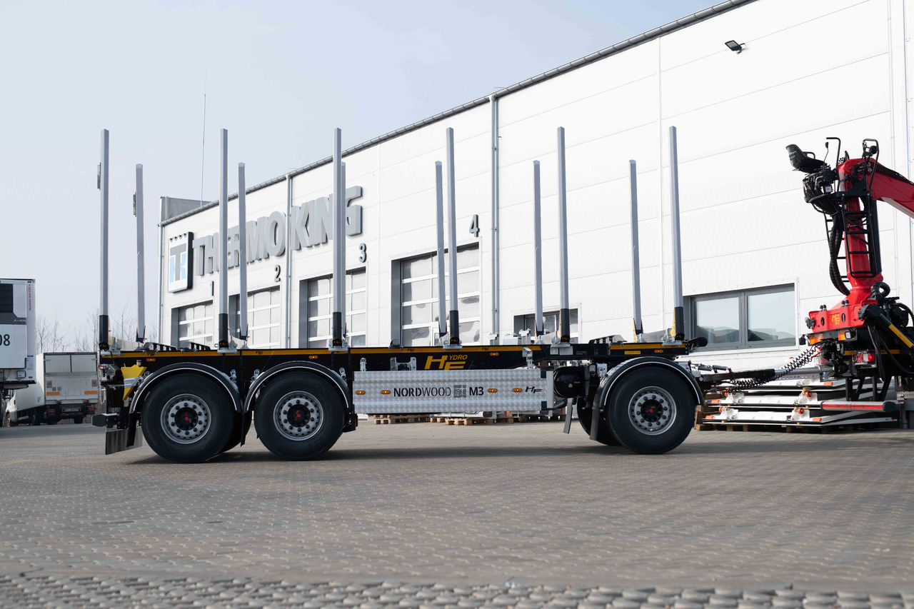 Hydrofast Przyczepa 3 - osiowa / 3 axles trailer for timber transport / 3 Achsen Anhänger für Holztransport - Klanicový přívěs: obrázek 4 Hydrofast Przyczepa 3 - osiowa / 3 axles trailer for timber transport / 3 Achsen Anhänger für Holztransport - Klanicový přívěs: obrázek 4