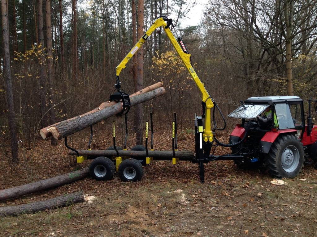 Hydrofast Timber Harvesting Trailer/Forstanhänger/Przyczepka do zrywki drewna H9 - Vyvážecí přívěs: obrázek 4 Hydrofast Timber Harvesting Trailer/Forstanhänger/Przyczepka do zrywki drewna H9 - Vyvážecí přívěs: obrázek 4