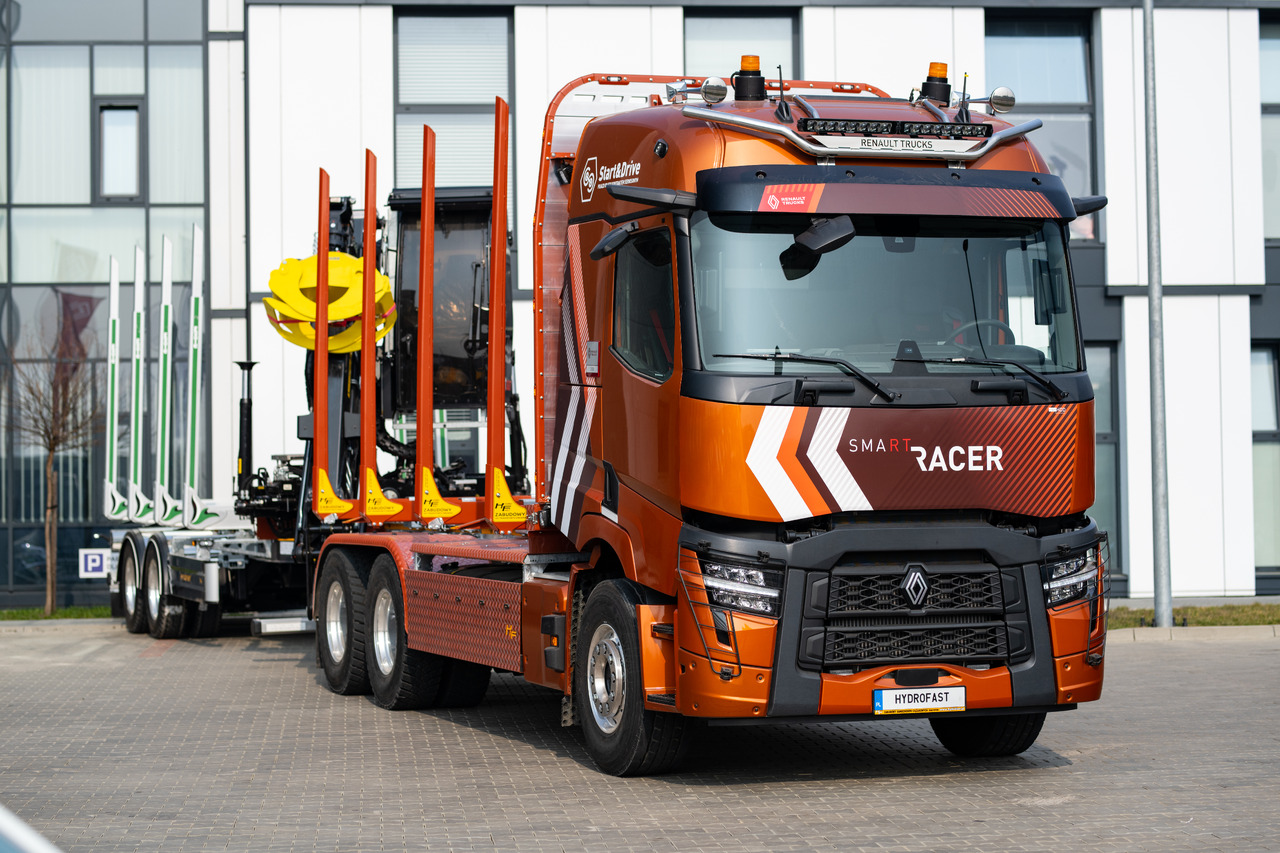 RENAULT TRUCKS C P6X4 Zabudowa do transportu drewna / Timber transport truck / Holztransportwagen/Camion de transport lemn - Lesovůz, Elektrické nákladní vozidlo: obrázek 3 RENAULT TRUCKS C P6X4 Zabudowa do transportu drewna / Timber transport truck / Holztransportwagen/Camion de transport lemn - Lesovůz, Elektrické nákladní vozidlo: obrázek 3