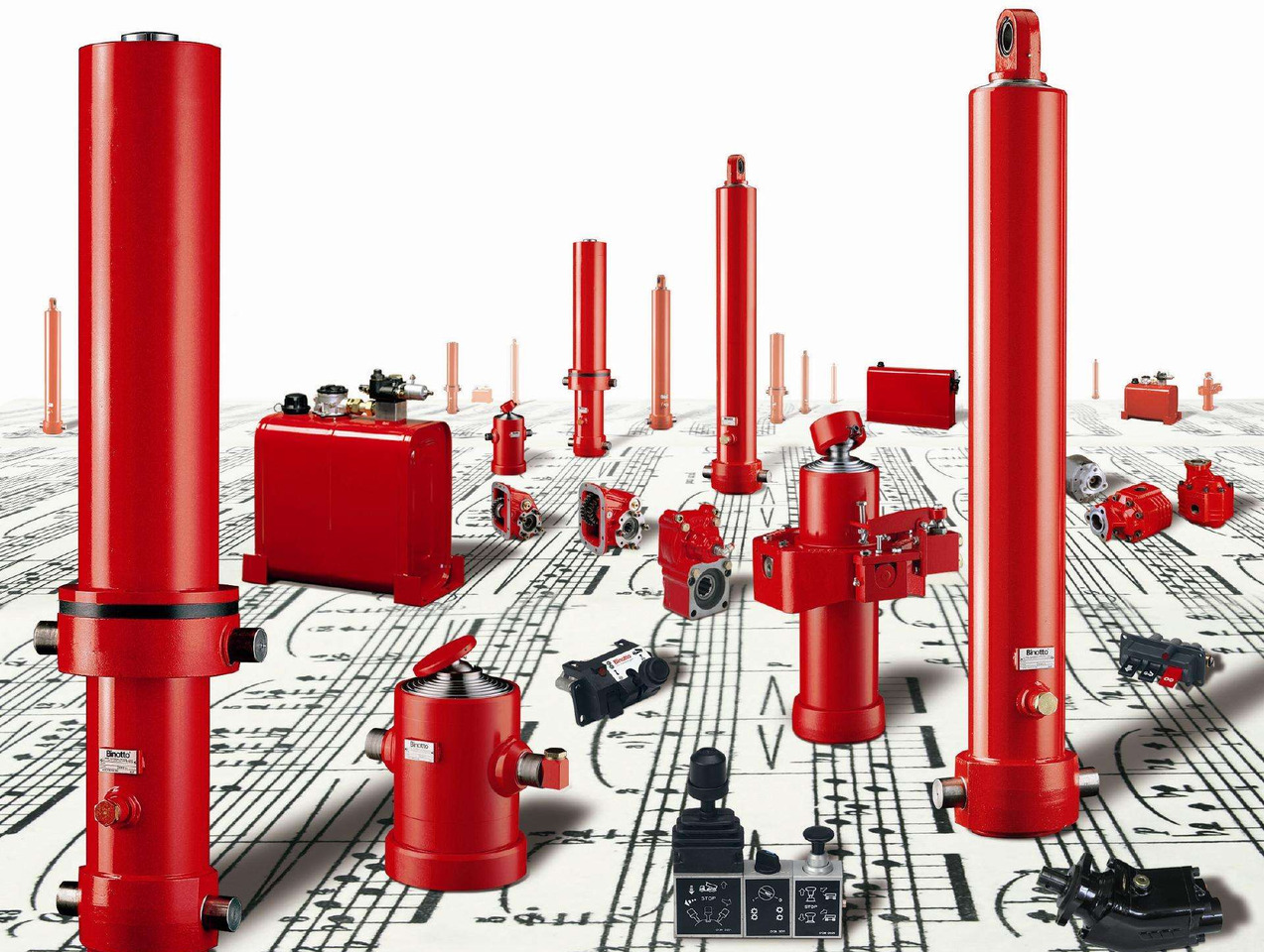 Bodex BINOTTO CILINDRAI - Hydraulika pro Sklápěcí přívěs: obrázek 3 Bodex BINOTTO CILINDRAI - Hydraulika pro Sklápěcí přívěs: obrázek 3